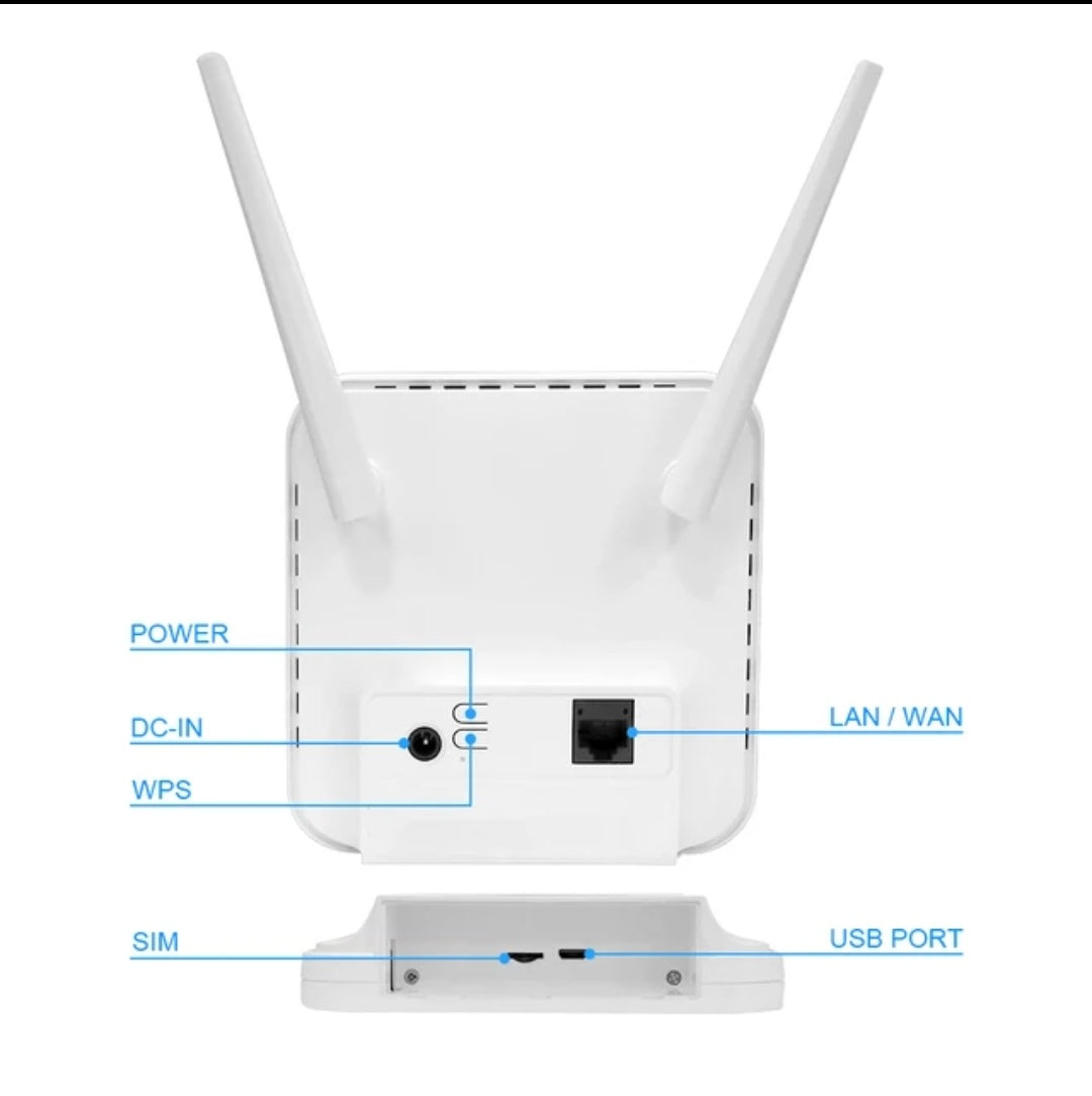 Enrutador WiFi CPE OLAX AX6 PRO 4G LTE, módem 4G, batería de 4000 mAh, módem inalámbrico 4G